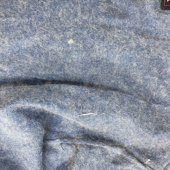 NWT J.G. Hook 2 Piece Silk Angora Cardigan Dress Set Womens 10 Blue Herringbone - Picture 15 of 16